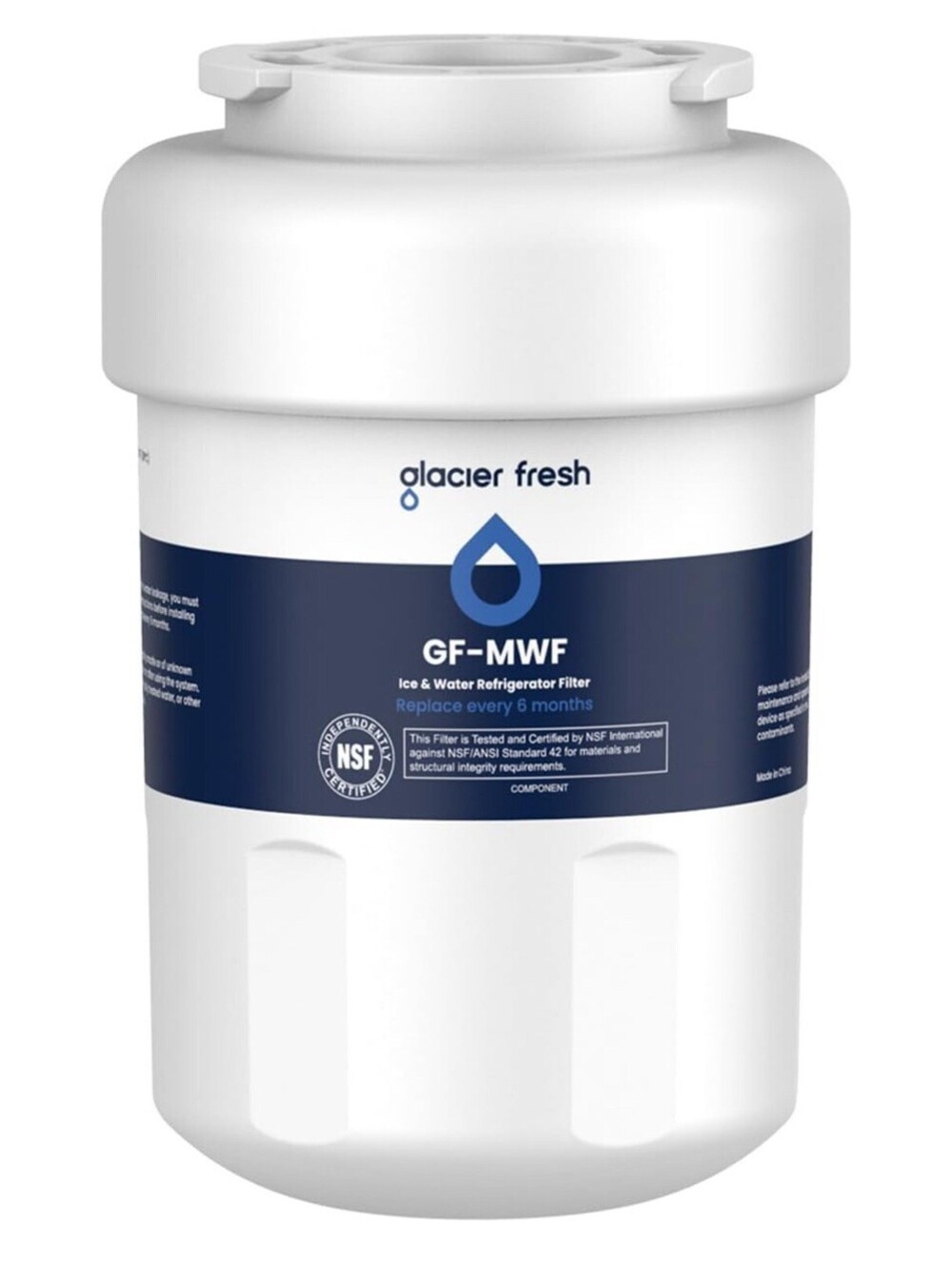 GLACIER FRESH Replacement for MWF Refrigerator Water Filters, SmartWater